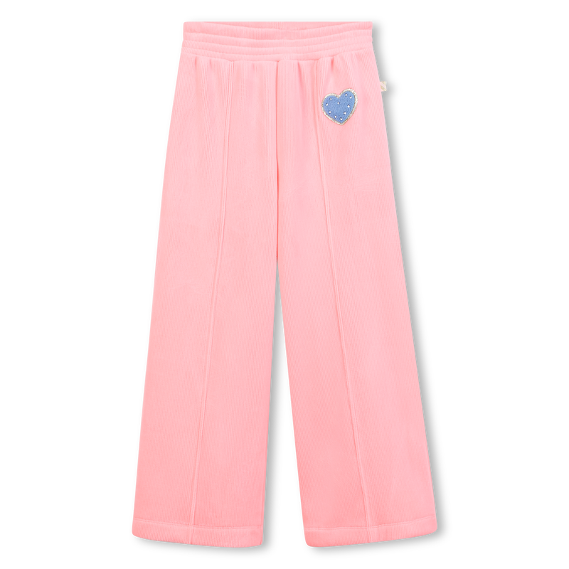 Fluorescent velour pants 