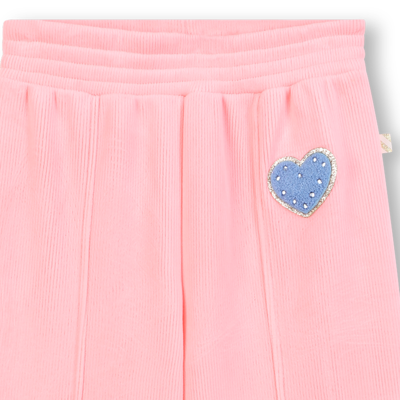 Fluorescent velour pants 