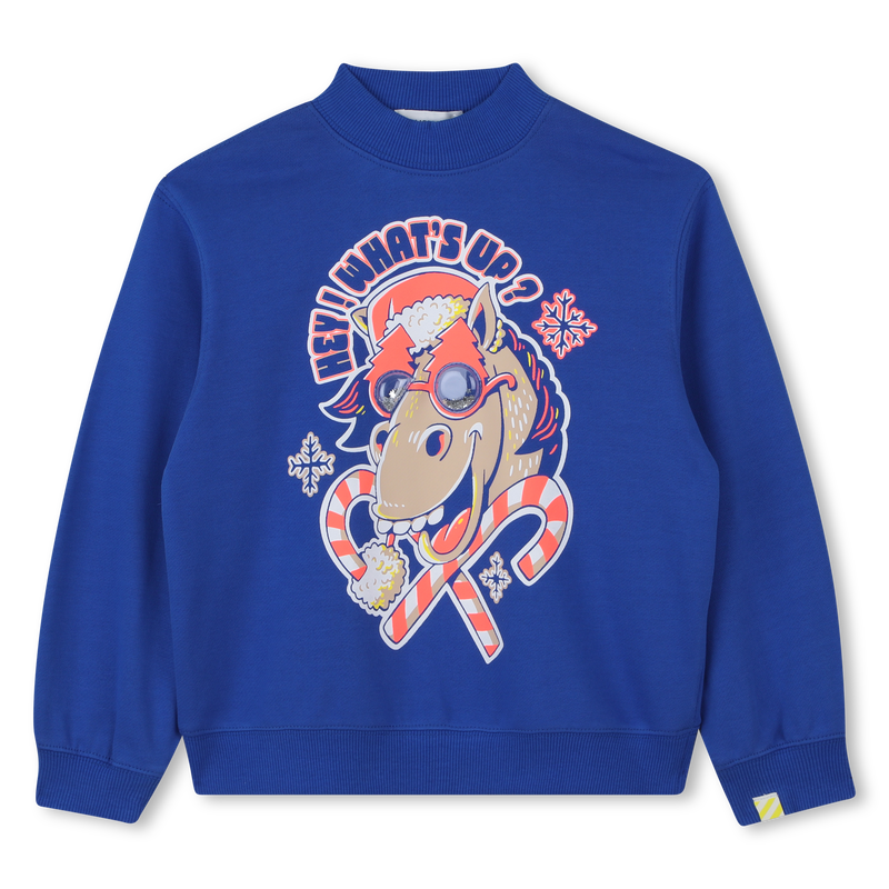 Fleece sweatshirt