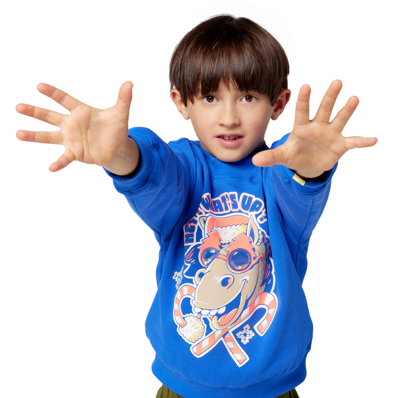 Fleece sweatshirt