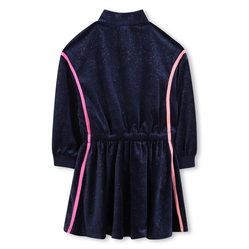Shiny velour dress 