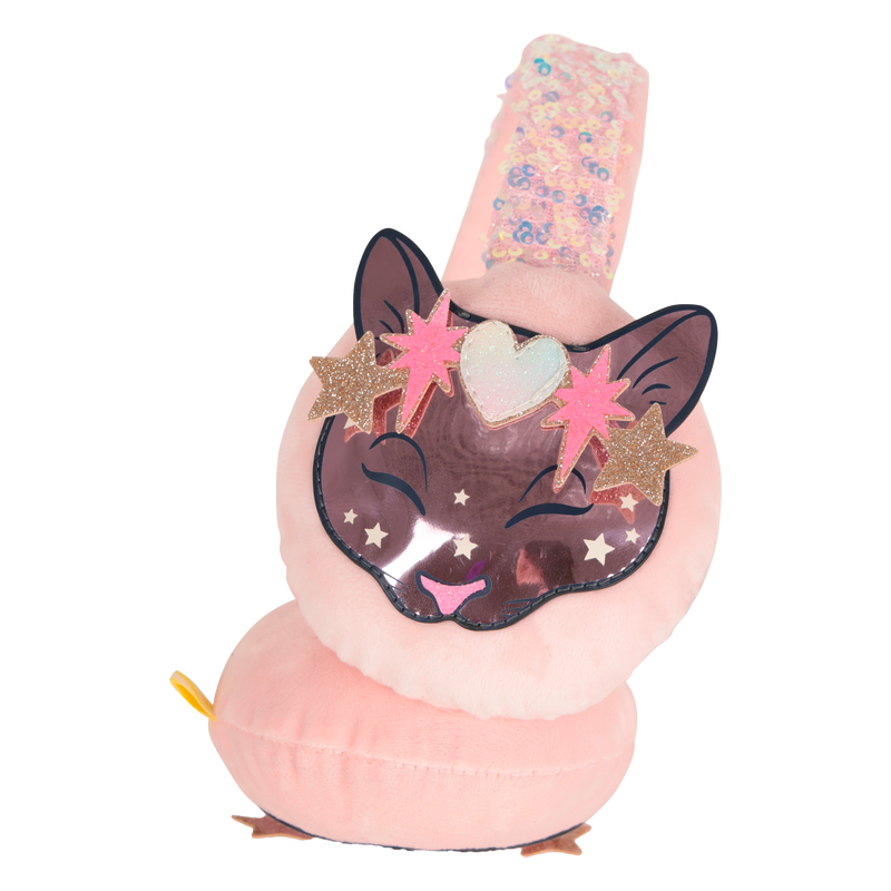 Velour ear muffs 