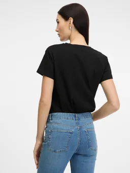 Black Women's Short-Sleeve T-Shirt  Curves Collection