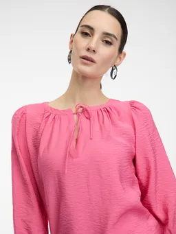 Pink Women's 3/4 Sleeve Blouse