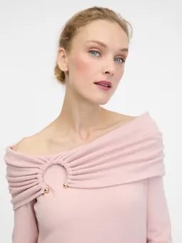 Light Pink Women's Long-Sleeve Top