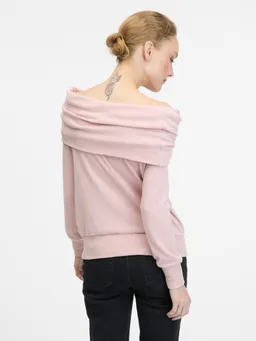 Light Pink Women's Long-Sleeve Top