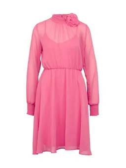 Women's Pink Knee-Length Dress