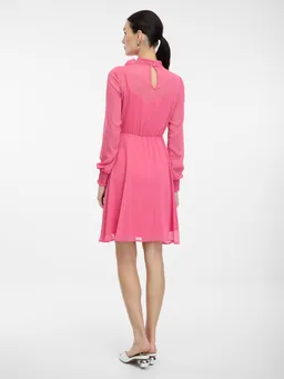 Women's Pink Knee-Length Dress