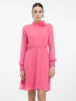 Women's Pink Knee-Length Dress