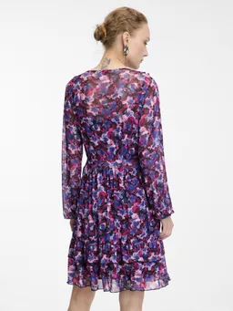 Women's Purple Floral Dress