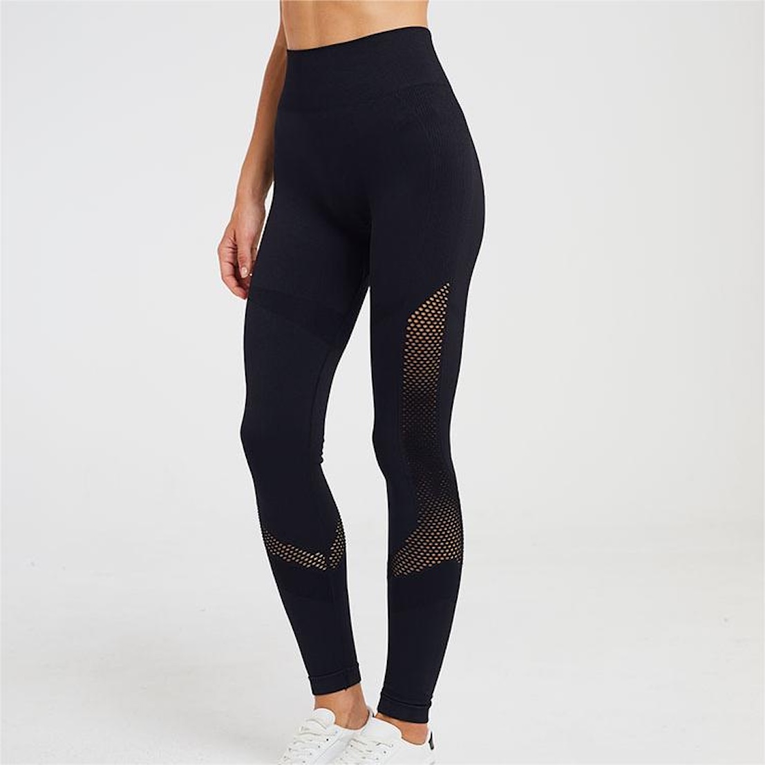Gradient seamless sports bra and pants set