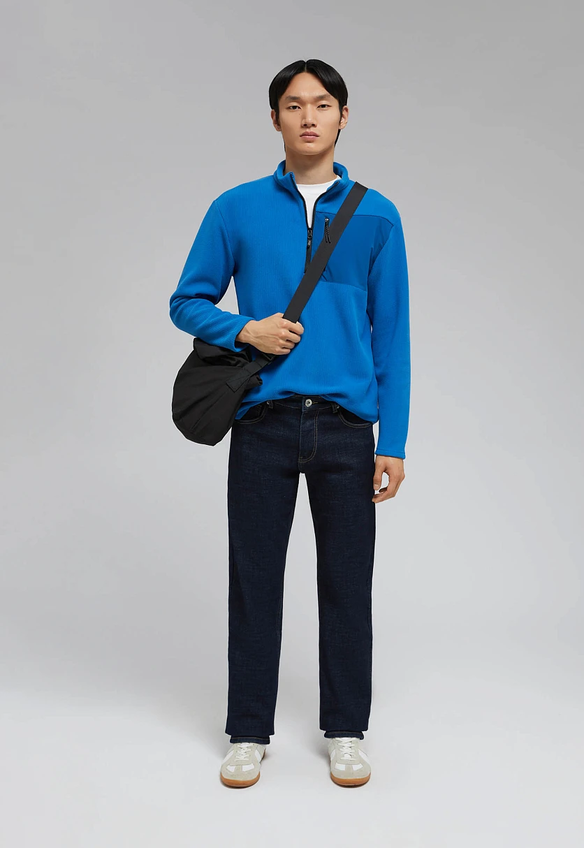 Fleece-Lined Comfort Pullover
