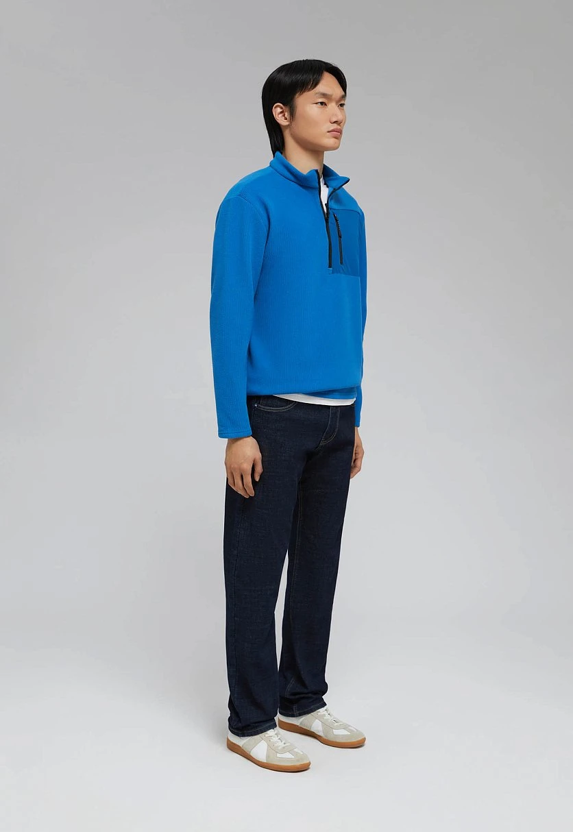 Fleece-Lined Comfort Pullover