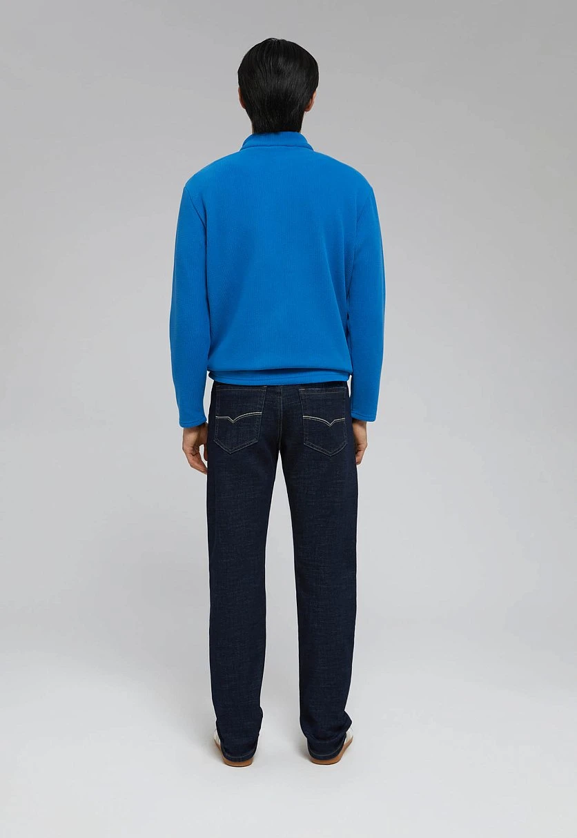 Fleece-Lined Comfort Pullover