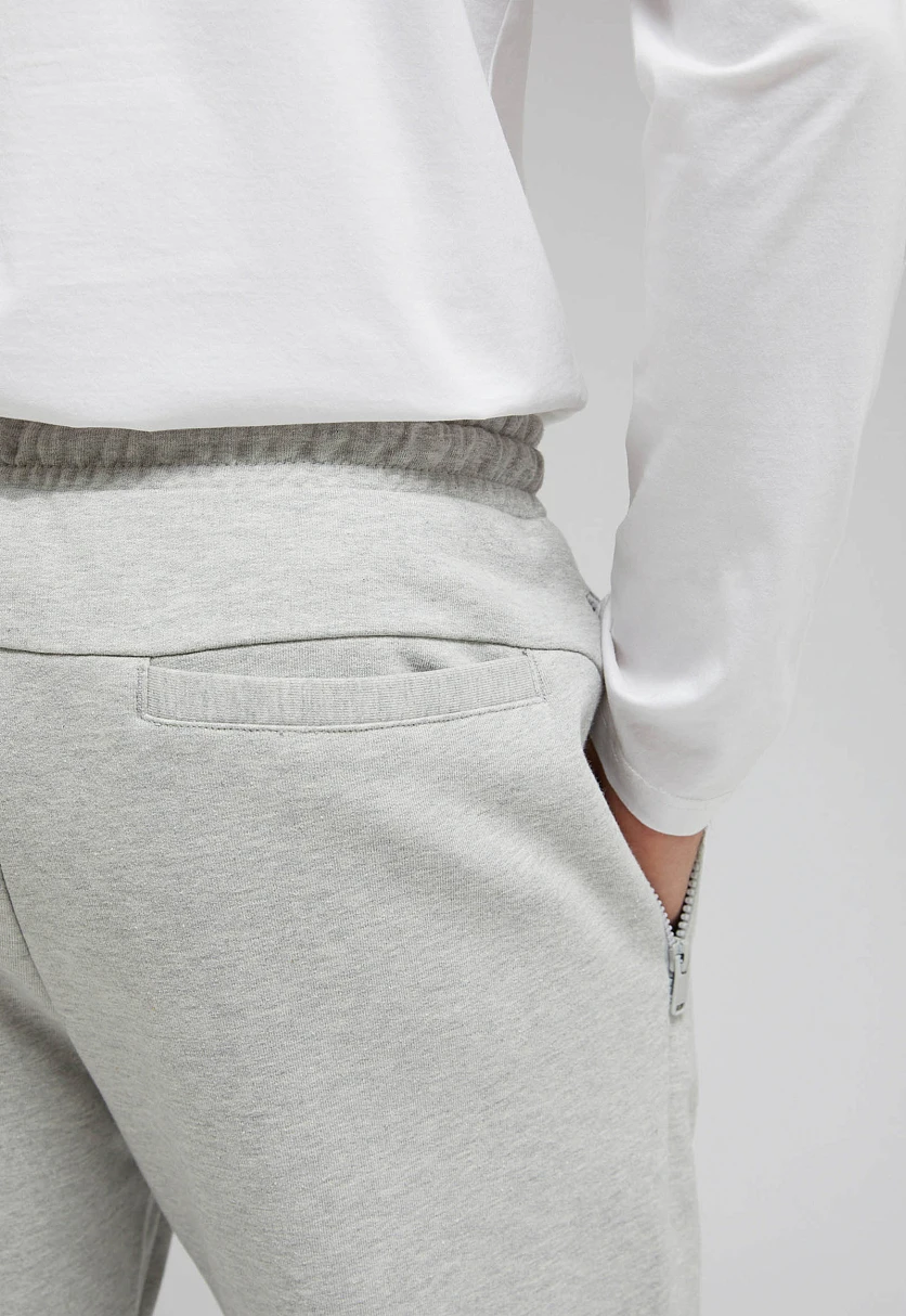 Straight-Leg Knit Trousers