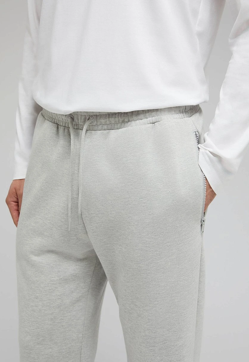 Straight-Leg Knit Trousers
