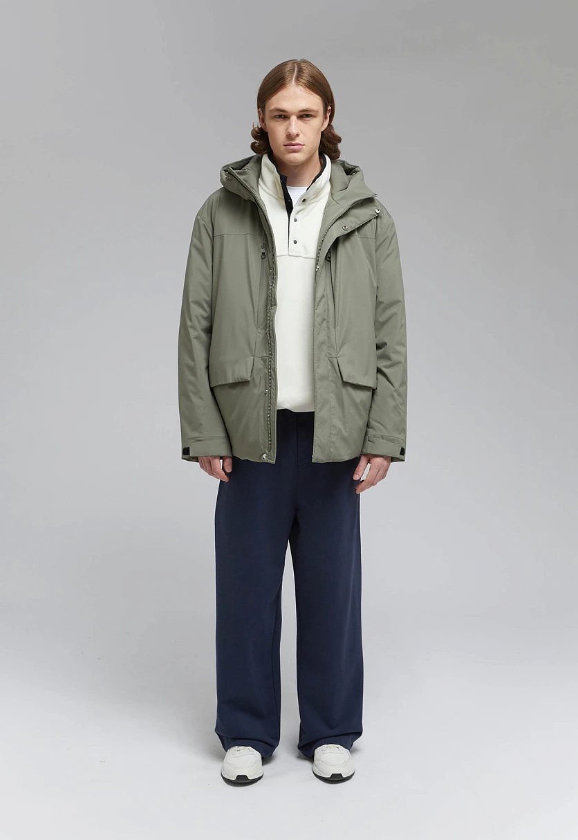 Quilted Hooded Jacket