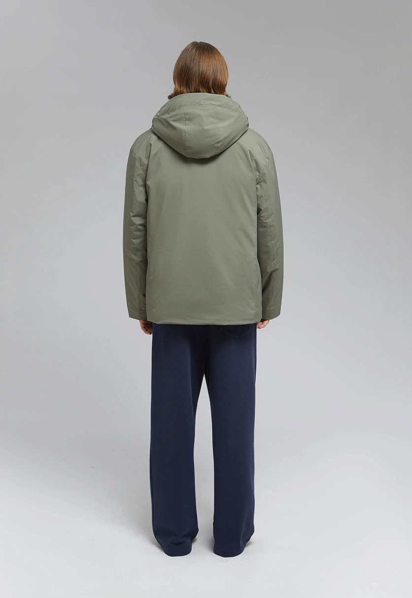 Quilted Hooded Jacket