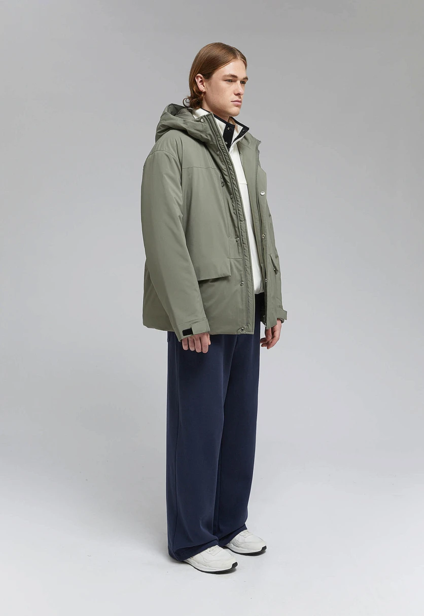 Quilted Hooded Jacket