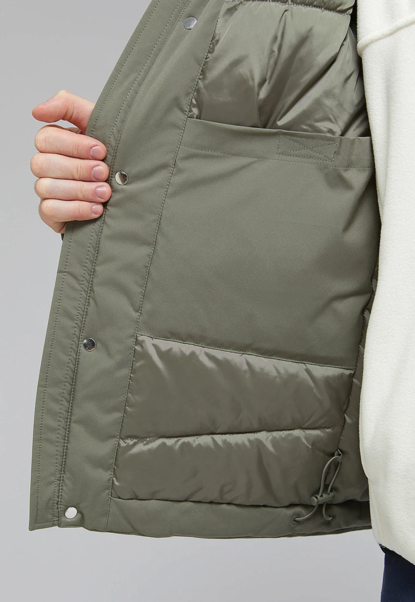 Quilted Hooded Jacket