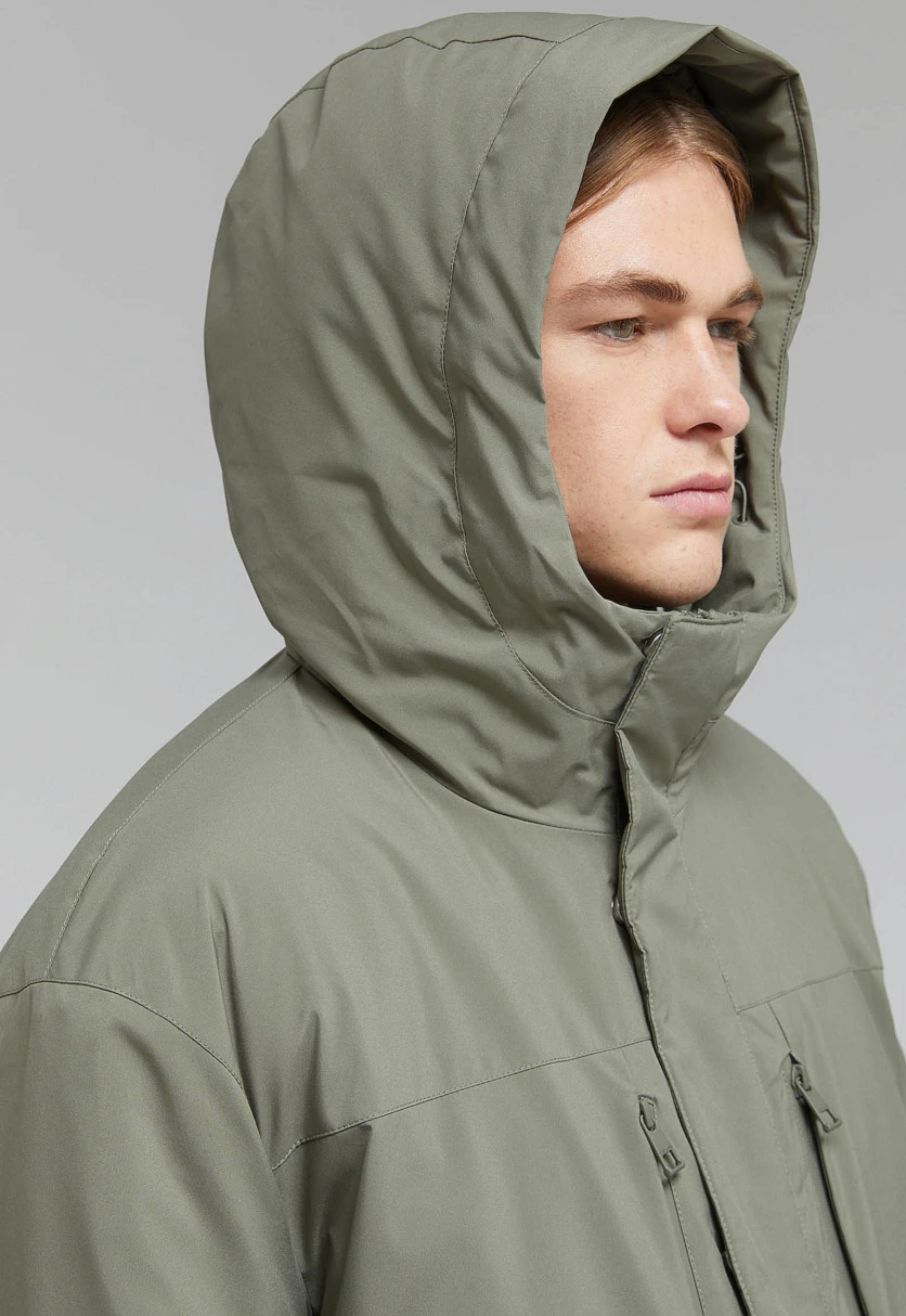 Quilted Hooded Jacket