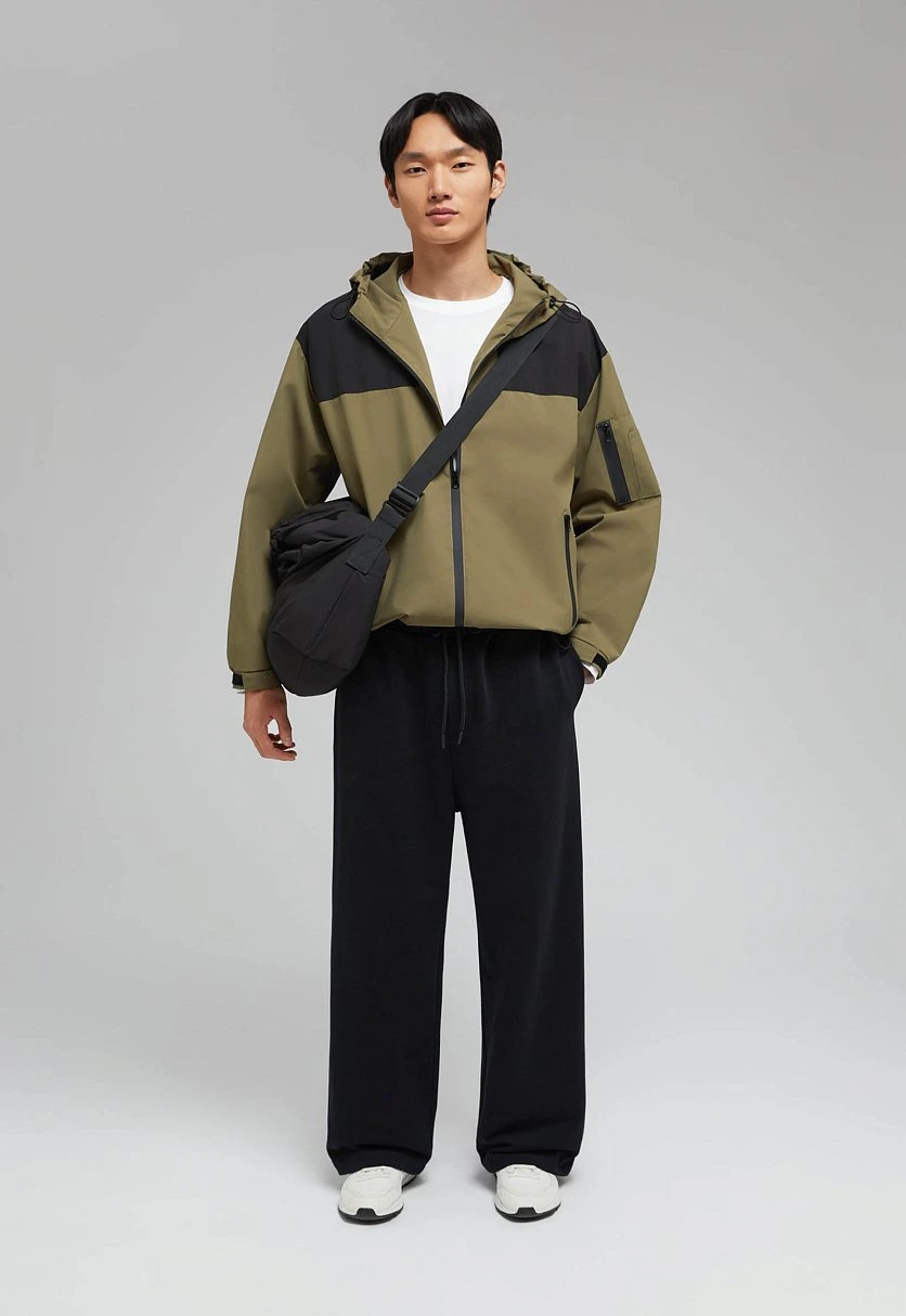 Hooded Windbreaker