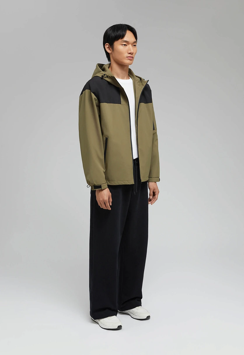Hooded Windbreaker