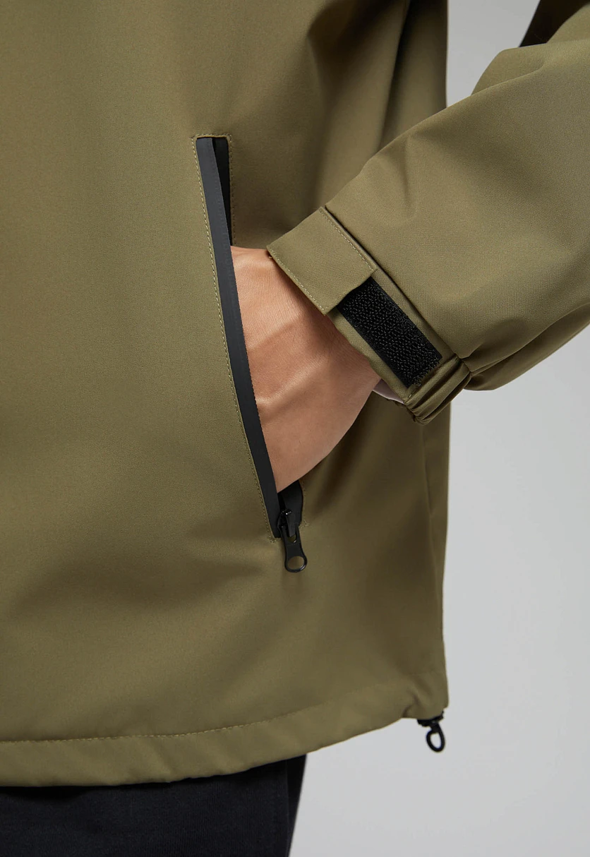 Hooded Windbreaker