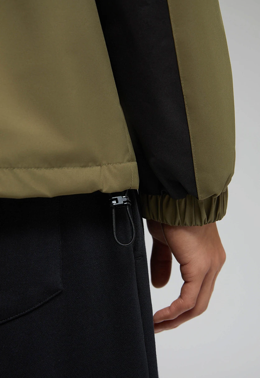 Hooded Windbreaker