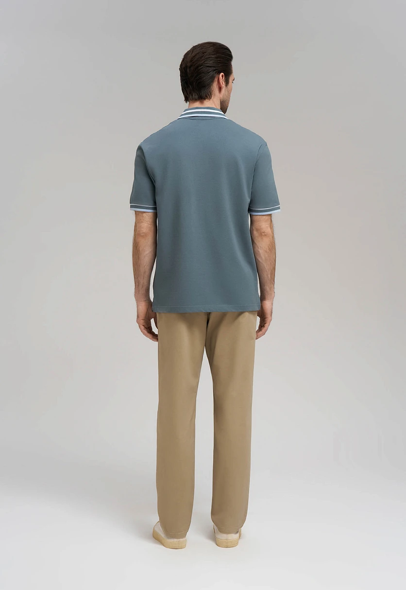 Comfort Fit Pique Cotton Polo Shirt