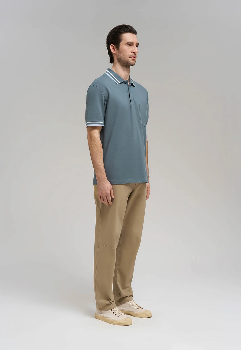 Comfort Fit Pique Cotton Polo Shirt