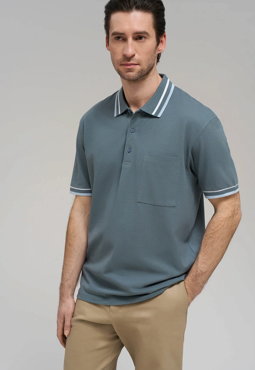 Comfort Fit Pique Cotton Polo Shirt
