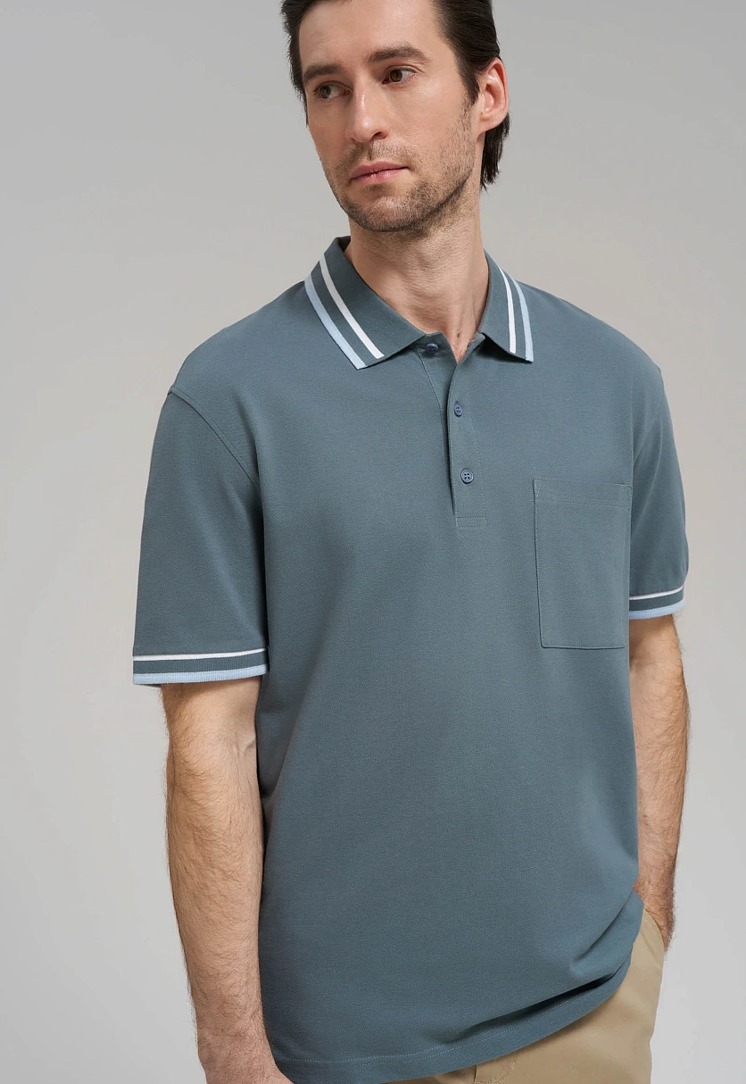 Comfort Fit Pique Cotton Polo Shirt