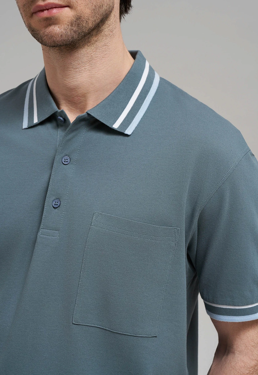 Comfort Fit Pique Cotton Polo Shirt