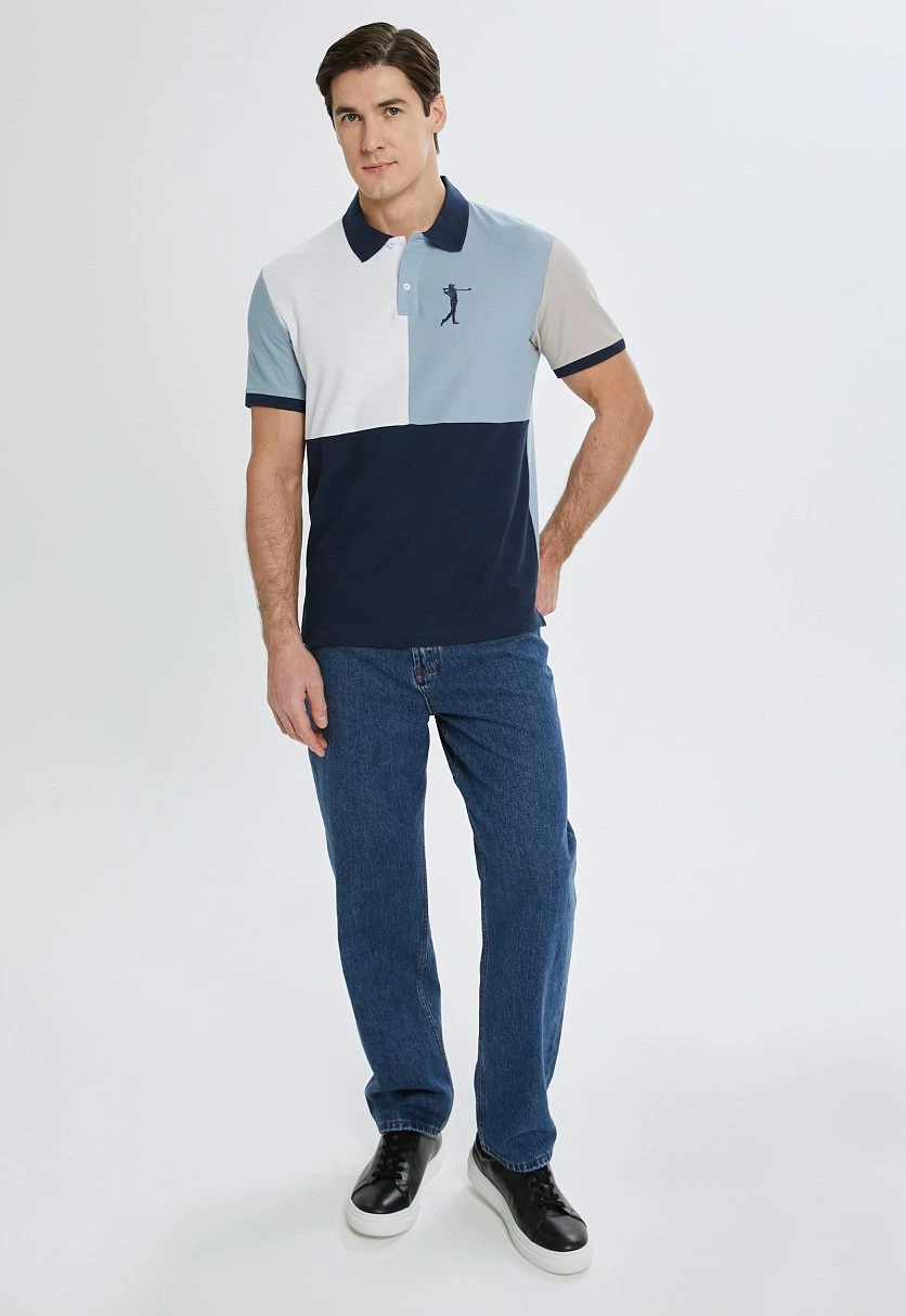 Short-Sleeve Cotton Polo Shirt