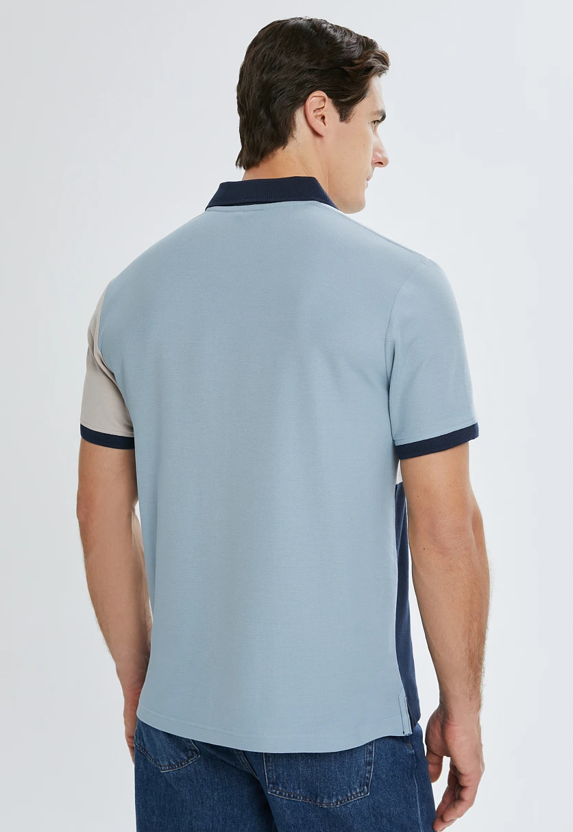 Short-Sleeve Cotton Polo Shirt