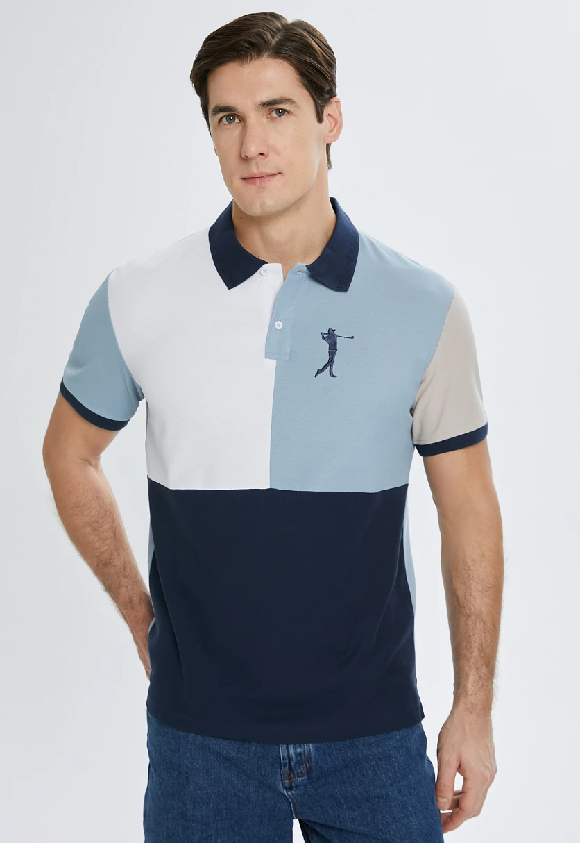 Short-Sleeve Cotton Polo Shirt