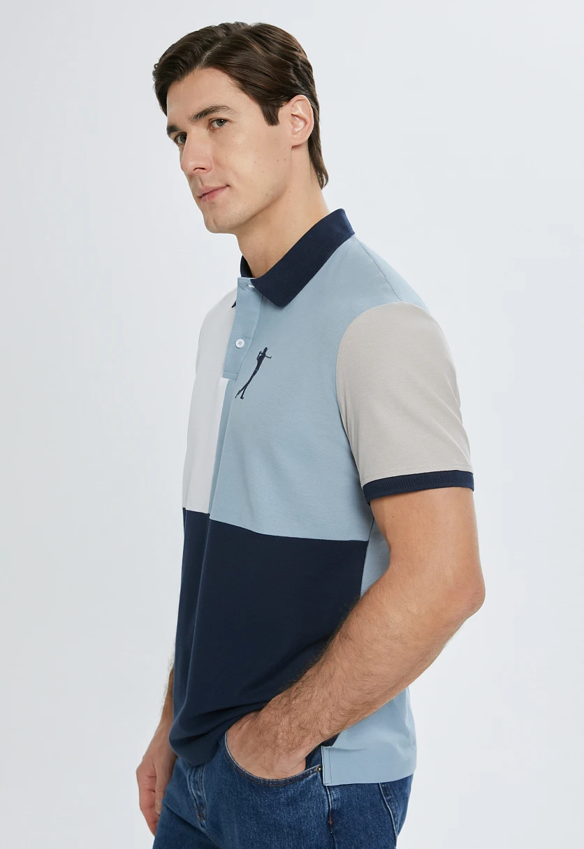 Short-Sleeve Cotton Polo Shirt