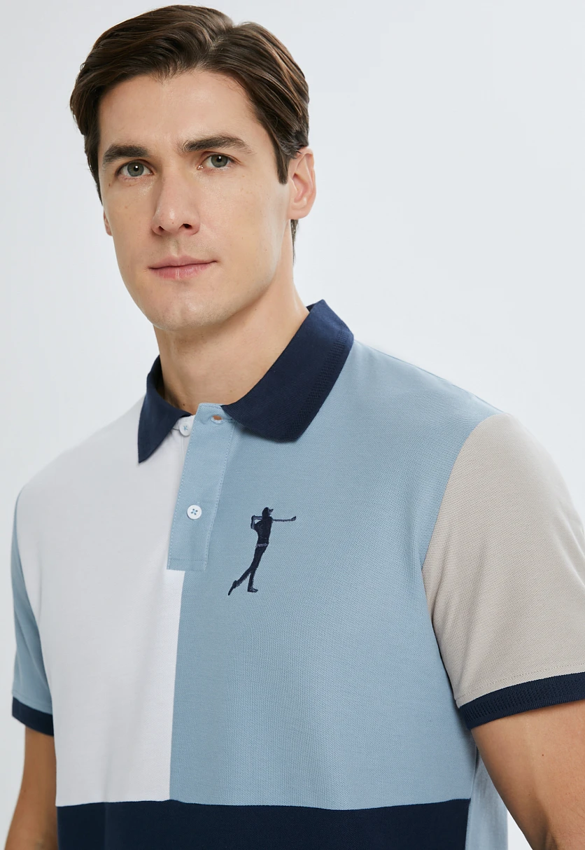 Short-Sleeve Cotton Polo Shirt