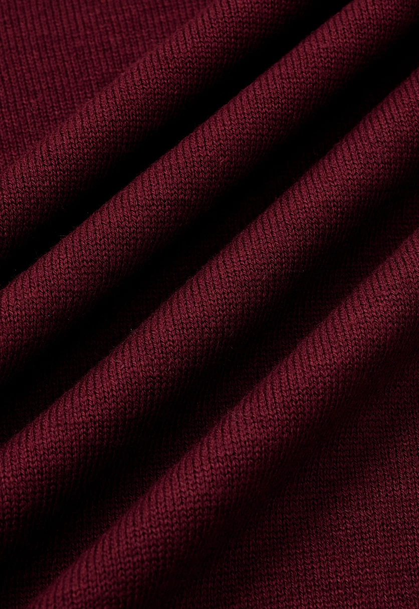 Wool Blend Polo Jumper